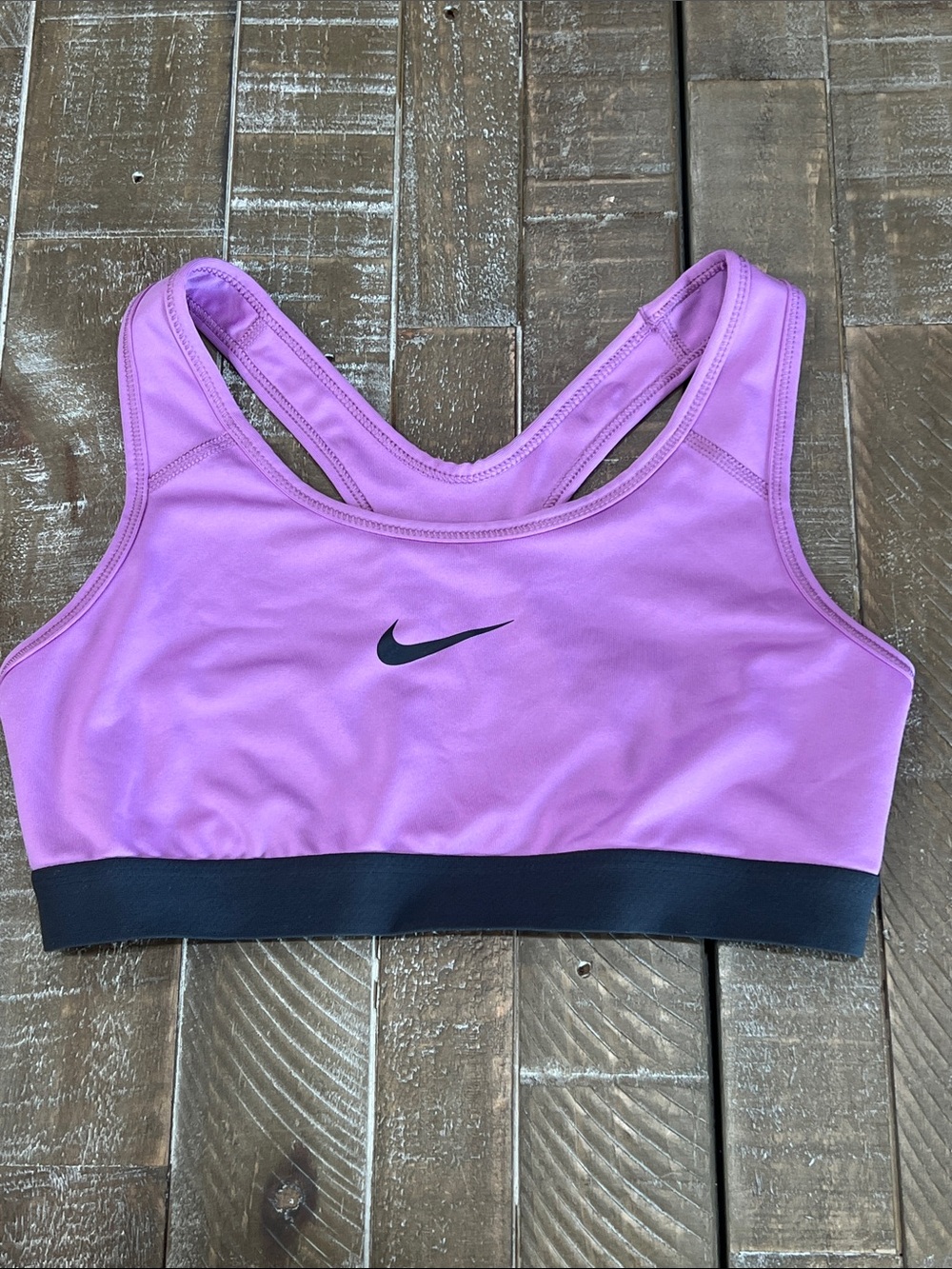 Nike Lavender Sports Top with Black Underband